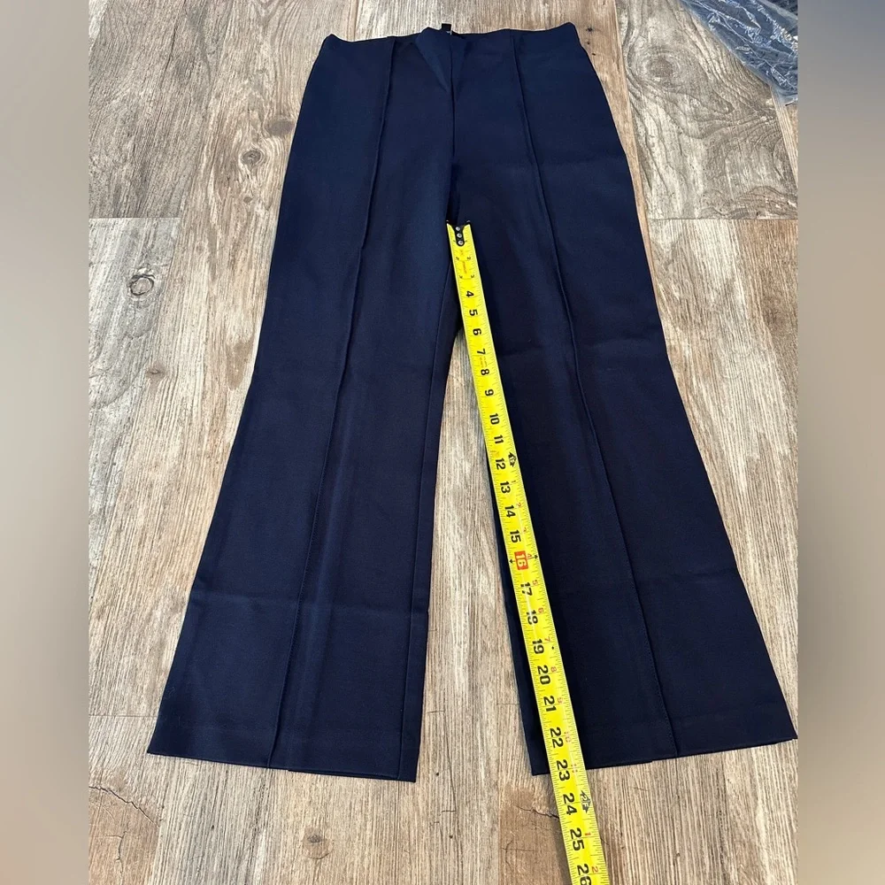 CROP FLARE EVERYWHERE PONTE PULL-ON PANT hyper navy blue medium - Picture 2 of 6